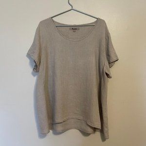Flax Linen Tunic Tee